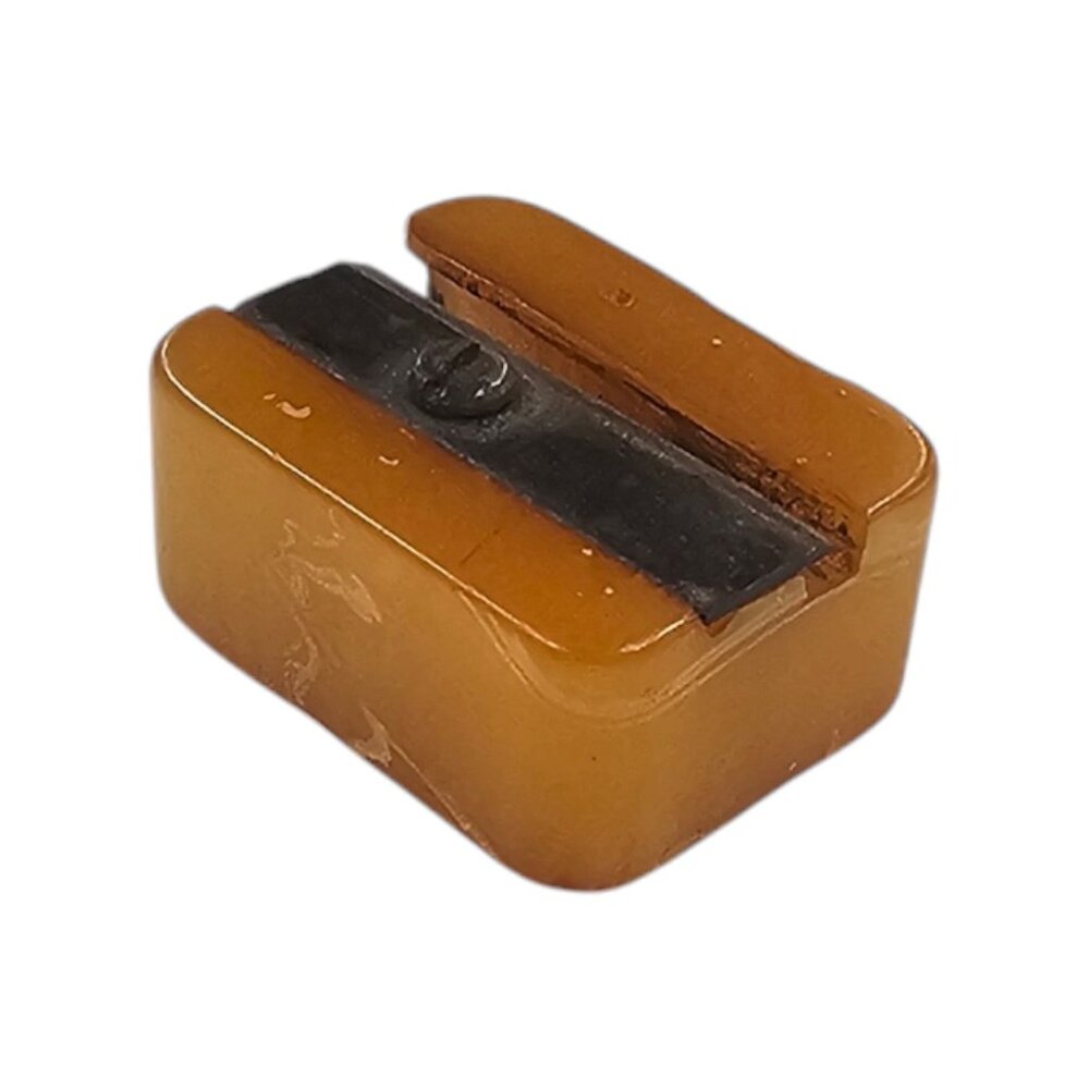 1930s Pencil Sharpener Bakelite Butterscotch Vintage German Made - Picture 8 of 12
